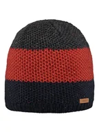 Czapki damskie - Barts Czapka beanie "Asmund" w kolorze pomarańczowo-antracytowo-granatowym - miniaturka - grafika 1