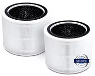 Filtry do oczyszczaczy powietrza - Levoit Wymienny filtr do oczyszczacza powietrza, 3 w 1 True HEPA, wysokowydajny węgiel aktywny, Core 200S-RF, zestaw 2 sztuk, nylon, biały - miniaturka - grafika 1