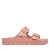 Klapki i japonki damskie - Klapki Birkenstock Arizona 1031340 Różowy - miniaturka - grafika 1