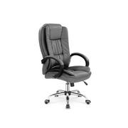 Fotele i krzesła biurowe - Fotel Obrotowy Gabinetowy Relax Popiel Halmar - miniaturka - grafika 1