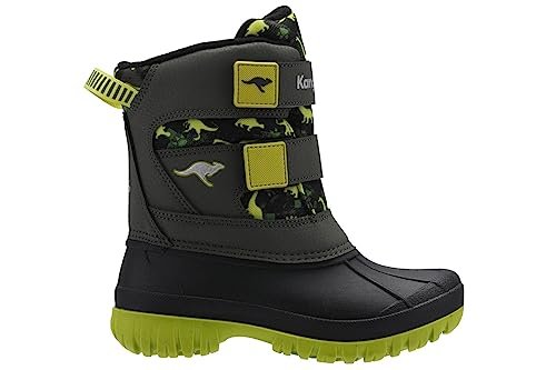 KangaROOS K-Bennet V śniegowce, wojskowa zieleń/limetta, 30 EU, Military Green Limetta, 30 EU