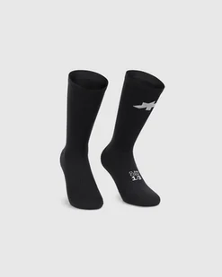 ASSOS Skarpetki rowerowe RACING SOCKS S11 precision graphite - Skarpetki kolarskie - miniaturka - grafika 1