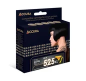 Tusze zamienniki - Accura ink Brother LC525Y zamiennik XXL - miniaturka - grafika 1