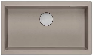 QUADRON Zlewozmywak (76x44) DASH 110 szarobeżowy, elementy stalowe HQD7644U4_BS_U - Zlewozmywaki QUADRON Zlewozmywak (76x44) DASH 110 szarobeżowy, elementy stalowe HQD7644U4_BS_U - Zlewozmywaki - miniaturka - grafika 1