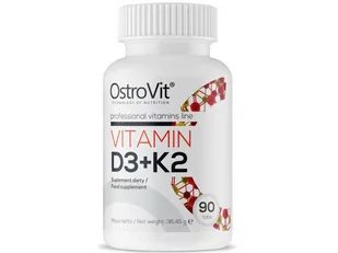 Ostrovit Vitamin D3 + K2 90 Tabletek Witaminy (OST/154) - Witaminy i minerały - miniaturka - grafika 3