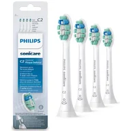 Końcówki do szczoteczek elektrycznych - Philips Końcówki do Sonicare C2 Optimal Plaque Defence HX9024/10 (4 szt.) - miniaturka - grafika 1
