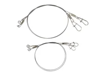 Inne akcesoria dla wędkarzy - TITANIUM Przypony Tytanowe Savage Gear 22cm/20kg - miniaturka - grafika 1