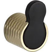 Wieszaki łazienkowe - Mexen Base Haczyk Na Ręcznik, Czarny/Złoty - 7088235-57 - miniaturka - grafika 1