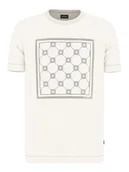 Koszulki męskie - JOOP! T-Shirt 17 JJ-21Bajo 30047429 Beżowy Modern Fit - miniaturka - grafika 1