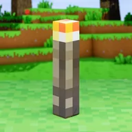 Lampy stojące - Lampka Minecraft Pochodnia - miniaturka - grafika 1