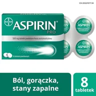 Leki przeciwbólowe - ASPIRIN Pro lek przeciwbólowy, 8 tabletek - miniaturka - grafika 1