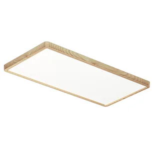 Podłużny plafon Olbis PLF-63827-600L-36W-WO Italux LED 36W 2800-6000K IP44 drewniany - Lampy sufitowe - miniaturka - grafika 1