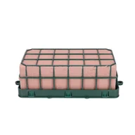 Sztuczne kwiaty - Gąbka Florystyczna Sucha Garnet Midi Victoria Kompozycje Kwiatowe Bukiety Kwiaty - miniaturka - grafika 1