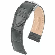 Akcesoria do zegarków - Szary pasek skórzany 18 mm HIRSCH Duke 01028030-2-18 (L) RATY | GRATIS WYSYŁKA | GRATIS ZWROT DO  1 ROKU | 100% ORYGINAŁ!! - miniaturka - grafika 1