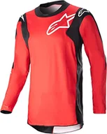 Odzież motocyklowa - Alpinestars Racer Hoen Koszulka Motocross (Red,XXL) - miniaturka - grafika 1