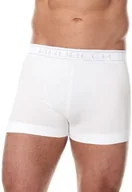 Majtki męskie - Bezszwowe bokserki męskie Brubeck Comfort Cotton BX00501 białe - miniaturka - grafika 1