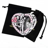 Wisiorki - Charms Młoda Para Zawieszka Szczęście Prezent Srebro 925 Serce - miniaturka - grafika 1