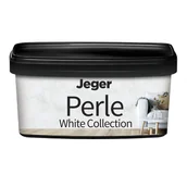 Farby wewnętrzne - Farba dekoracyjna Perle White Collection 1 l Jeger - miniaturka - grafika 1