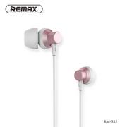 Słuchawki - Remax RM-512 różowe - miniaturka - grafika 1