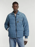 Kurtki męskie - G-Star Raw Kurtka jeansowa D25201-D777 Niebieski Regular Fit - miniaturka - grafika 1