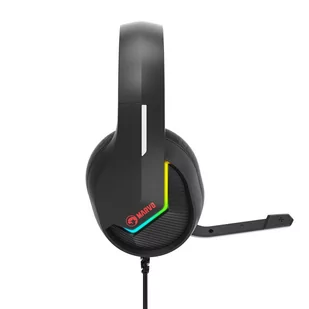 Marvo H8618 czarna, 2.0, USB - Słuchawki - miniaturka - grafika 3