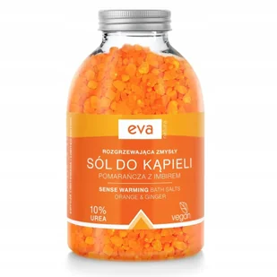 Pollena Eva Sól do kąpieli Eva Natura Pomarańcza z imbirem 10% urea 400 g 400g |   EU-D06-R400-L01 - Kosmetyki do kąpieli - miniaturka - grafika 1