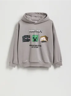 Reserved - Bluza Minecraft - ciemnoszary - Bluzy dla chłopców - miniaturka - grafika 1
