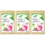 Budyń - Bio Planet Budyń o smaku malinowym Zestaw 3 x 38 g Bio - żywność - miniaturka - grafika 1