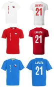 Koszulki sportowe męskie - Koszulka CZECHY DAVID LAFATA 21 - miniaturka - grafika 1