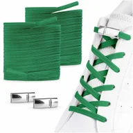 Akcesoria obuwnicze - Elastyczne sznurówki bez wiązania zielone - miniaturka - grafika 1