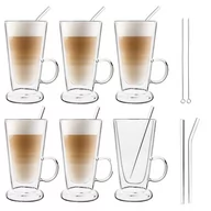 Słomki do napojów - Szklanki termiczne Tadar Sublime Latte 250 ml i słomki - miniaturka - grafika 1