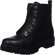 Botki damskie - TOM TAILOR Damskie sztyblety 4290503, czarny, 41 EU - miniaturka - grafika 1