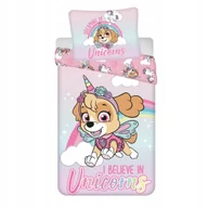 Pościel dla dzieci - Psi Patrol Pościel 140x200 70x90 Skye Jednorożec Bawełna Unicorns - miniaturka - grafika 1
