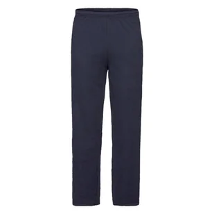 Spodnie dresowe męskie Lightweight Open Leg Jog Pants Fruit of the Loom - Ciemnogranatowy XL - Spodnie męskie - miniaturka - grafika 1