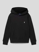 Bluzy dla chłopców - Bluza z kapturem i wyhaftowanym logo - miniaturka - grafika 1