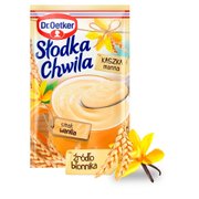 Dr Oetker Kaszka manna smak waniliowy Słodka Chwila 47,5 g