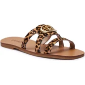 Klapki i japonki damskie - Liu Jo Skórzane klapki SABA 11 - miniaturka - grafika 1