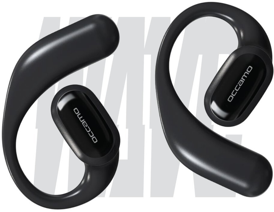 Occamo Słuchawki Bluetooth DROPS WAVE Etui Ładujące BT 5.4 Czarne