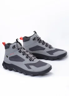 Buty trekkingowe męskie szare ECCO MX M MID GTX TEX - Buty trekkingowe męskie - miniaturka - grafika 1