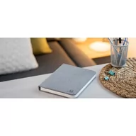 Noże stołowe - Szara lampa stołowa LED w kształcie książki Gingko Booklight - miniaturka - grafika 1