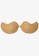 Biustonosze - Beżowy Samoprzylepny Biustonosz Odpinany między Miseczkami Mulissa - miniaturka - grafika 1