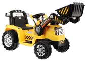 Jeździki dla dzieci - Pojazd Koparka Traktor Żółta PA.ZP1005.ZOL - miniaturka - grafika 1