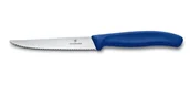 Noże kuchenne - Victorinox Steakmesser Swiss Classic szpiczasty 20 cm, nierdzewna, niebieski, 30 x 5 x 5 cm 6.7232.20 - miniaturka - grafika 1