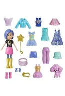 Lalki dla dziewczynek - Polly Pocket Lalka + ubranka asortyment HKV93 - miniaturka - grafika 1