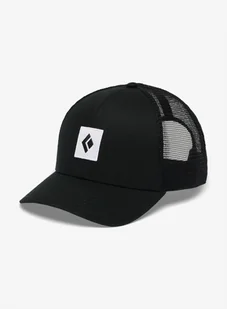 Czapka z daszkiem Black Diamond BD Trucker Hat - black/black/white - Czapki męskie - miniaturka - grafika 1