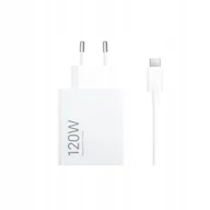 Ładowarki do telefonów - ORYGINALNA SZYBKA ŁADOWARKA SIECIOWA XIAOMI 120W Z KABLEM 1m USB-C - miniaturka - grafika 1