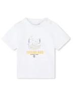 Kaftaniki dla niemowląt - Timberland Koszulka w kolorze białym - miniaturka - grafika 1