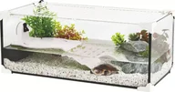 Terraria - Zolux ZOLUX Aquaterrarium Karapas Aqua PRO 60x30x20 cm kol. biały - miniaturka - grafika 1