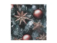 Dekoracje i nakrycia stołu na imprezę - Serwetki z bożonarodzeniowym nadrukiem - 33 cm - 20 szt. - miniaturka - grafika 1