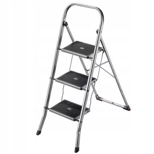 KADAX Drabina Drabinka Domowa 3 Stopniowa 150kg - Drabiny - miniaturka - grafika 1